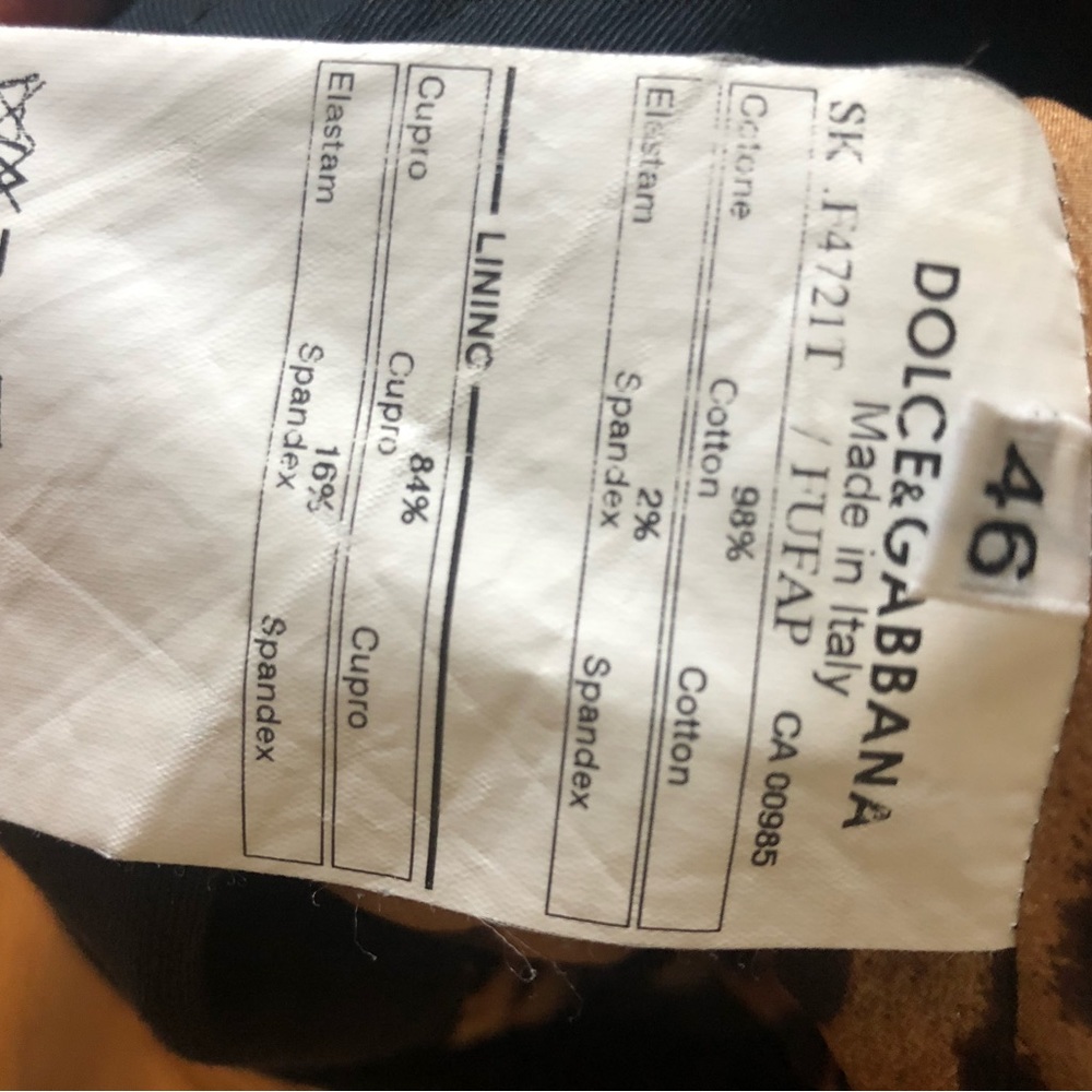 Dolce and Gabanna skirt